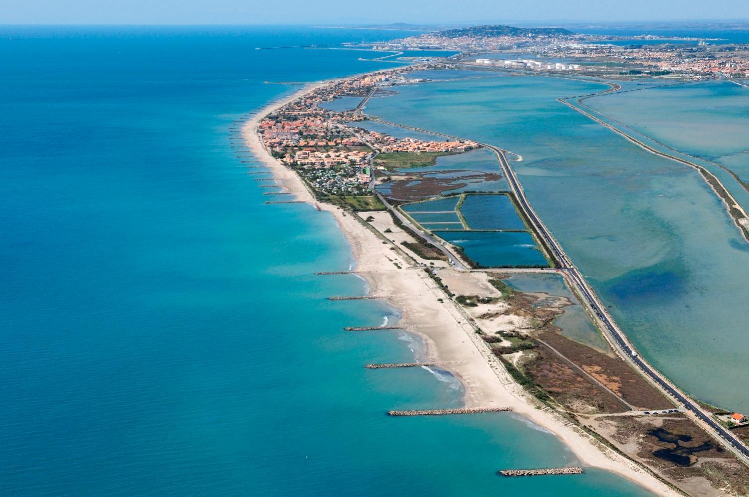 Mas Andalou Fabuleuse Premiere Ligne De Mer, Plage Privative Frontignan Kültér fotó
